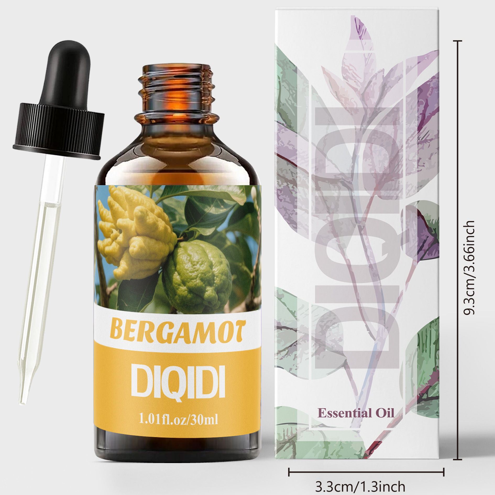 Home Fragrance Bergamot - Ätherisches Bergamotteöl, hochwertiges ätherisches Verbundöl, Duftöl