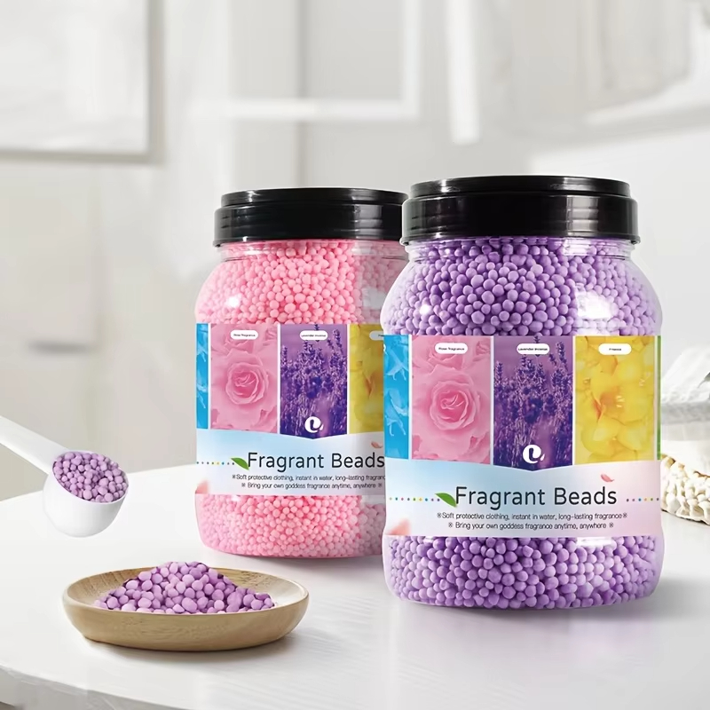 Home Fragrance Glade - Wäsche-Kondensationsperlen, 800 g/Flasche, schützt Kleidung, Duftperlen,