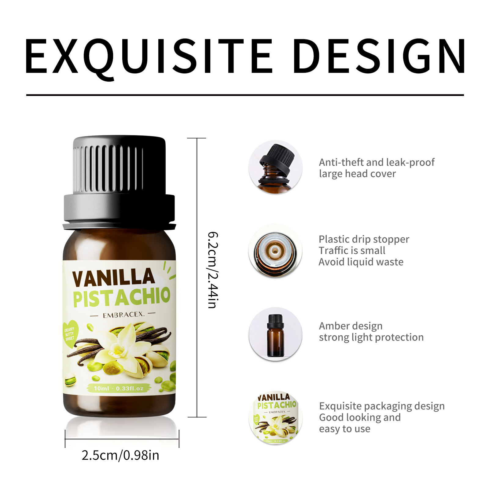 10ml Vanille-Pistazien-Duftöle – Home Fragrance Glade Bewertung und Preis